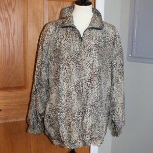 Rhoda Lynne Lightweight Animal Print Women's Jacket